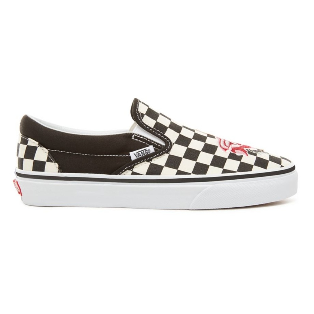 VANS satin rose patchwork slip on